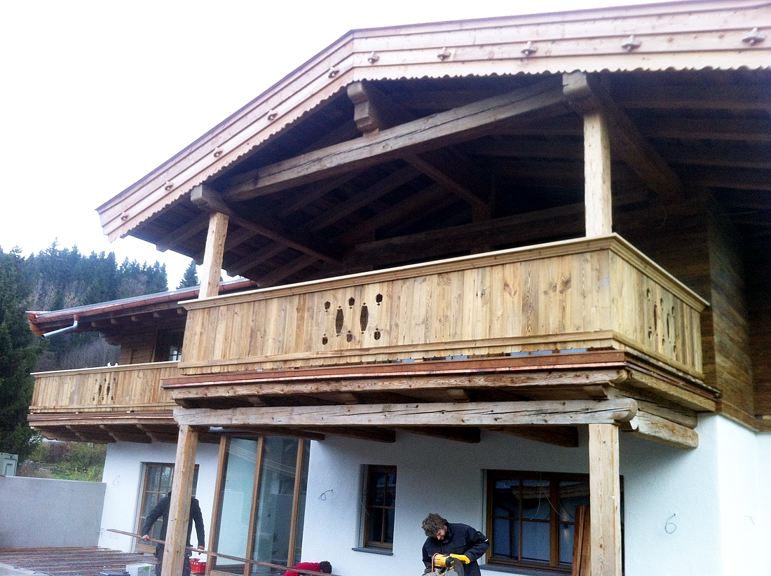 Balkone brüstungen zimmerei jöchl